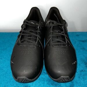 PUMA Men's Viz Runner Graphic Black/Silver Sneakers size 11.5